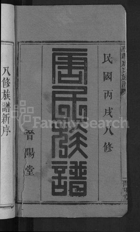 江西唐氏族谱-万载唐氏族谱 [7卷,首1卷].pdf电子版预览图2