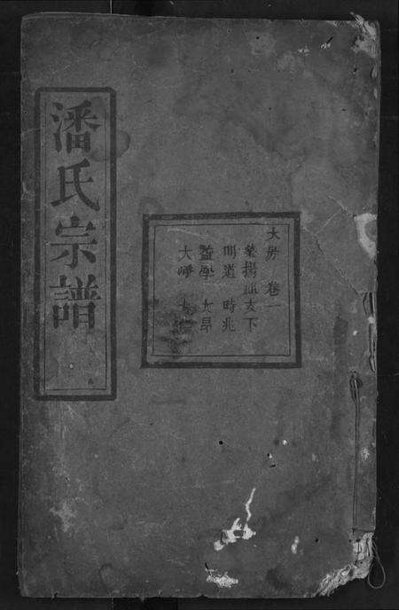 湖北潘氏族谱-潘氏宗谱.pdf电子版缩略图