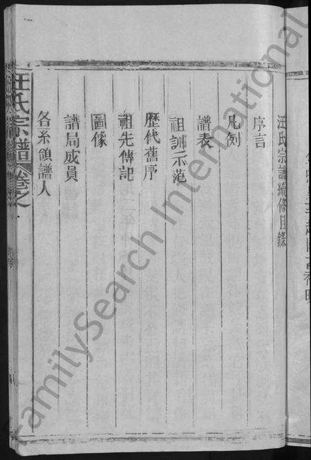 江西汪氏族谱-汪氏宗谱 [不分卷].pdf电子版预览图5