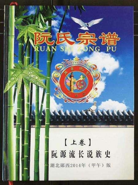 湖北阮氏族谱-阮氏宗谱.pdf电子版缩略图