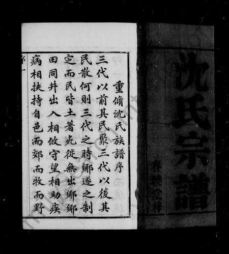 江苏沈氏族谱-常州白洋桥沈氏宗谱 [22卷,卷首末].pdf电子版预览图5