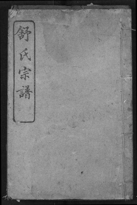 湖北舒氏族谱-舒氏宗谱.pdf电子版缩略图