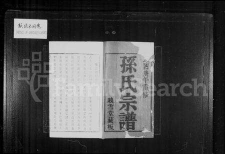 江苏孙氏族谱-孙氏宗谱[12卷].pdf电子版预览图1