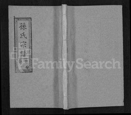 湖北孙氏族谱-孙氏宗谱 [各房分谱,首7卷].pdf电子版缩略图