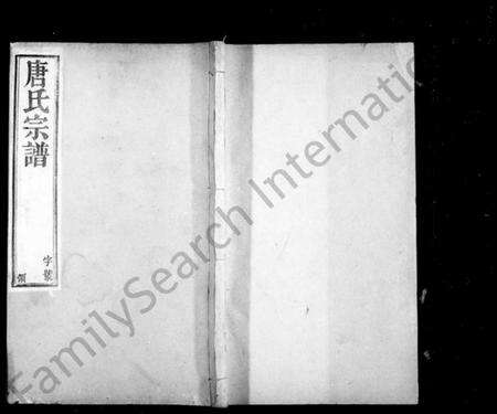 江苏唐氏族谱-唐氏宗谱 [12卷,首1卷].pdf电子版缩略图