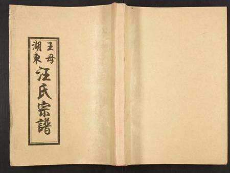 湖北汪氏族谱-王母湖东汪氏宗谱.pdf电子版缩略图