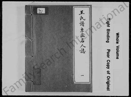 中国王氏族谱-王氏谱系及名人志.pdf电子版预览图3