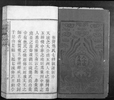 江西熊氏族谱-江陵熊氏七修族谱[不分卷].pdf电子版预览图1
