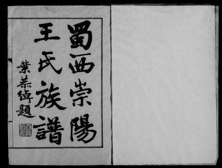四川王氏族谱-蜀西崇阳王氏族谱 [14卷].pdf电子版缩略图