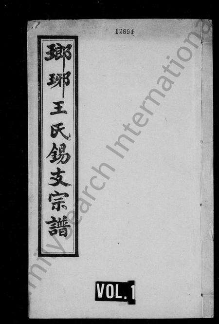 江苏王氏族谱-琅玡王氏锡支宗谱.pdf电子版缩略图