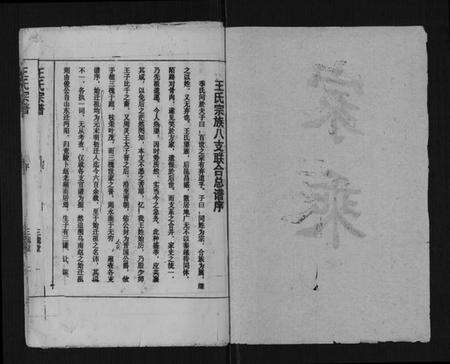 湖北王氏族谱-王氏宗谱.pdf电子版预览图1