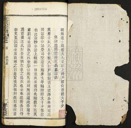 湖北王氏族谱-王氏宗谱.pdf电子版预览图1