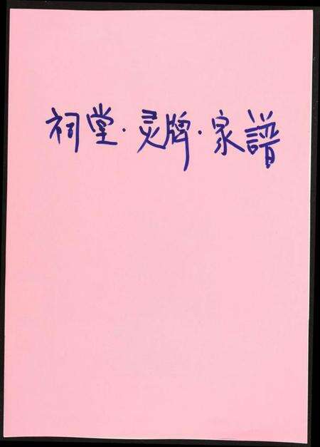 四川未知族谱-祠堂.灵牌.家谱.中国传统血亲族习俗.pdf电子版缩略图