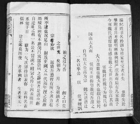 湖北魏氏族谱-魏氏宗谱[13卷].pdf电子版预览图1