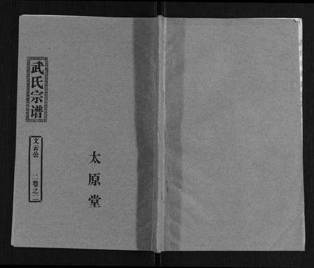 湖北武氏族谱-武氏家史.pdf电子版
