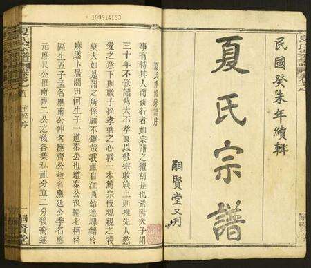 湖北夏氏族谱-夏氏宗谱.pdf电子版预览图2