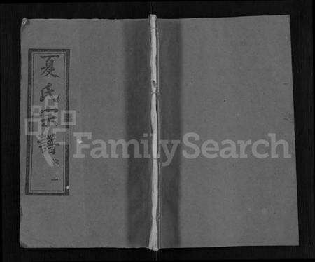 湖北夏氏族谱-夏氏宗谱 [10卷].pdf电子版缩略图