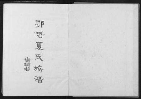 湖北夏氏族谱-鄂悟夏氏族谱.pdf电子版预览图2