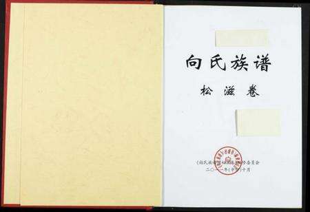 湖北向氏族谱-向氏族谱.pdf电子版预览图1