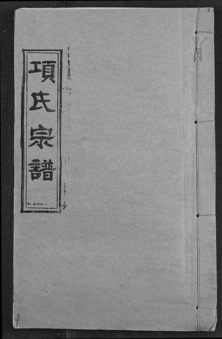 湖北项氏族谱-项氏宗谱.pdf电子版缩略图