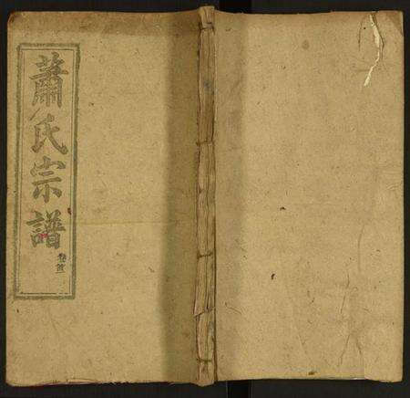 湖北萧氏族谱-萧氏宗谱.pdf电子版缩略图