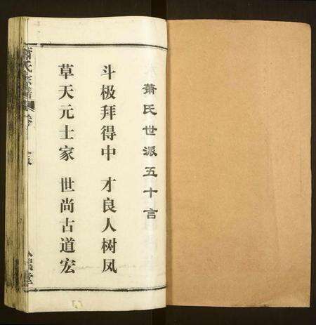 湖北萧氏族谱-萧氏宗谱.pdf电子版预览图1