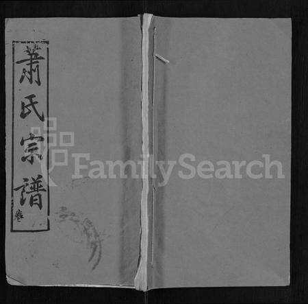 湖北萧氏族谱-萧氏宗谱 [19卷,首3卷].pdf电子版缩略图