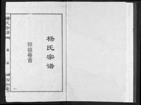 湖北杨氏族谱-杨氏宗谱.pdf电子版预览图2