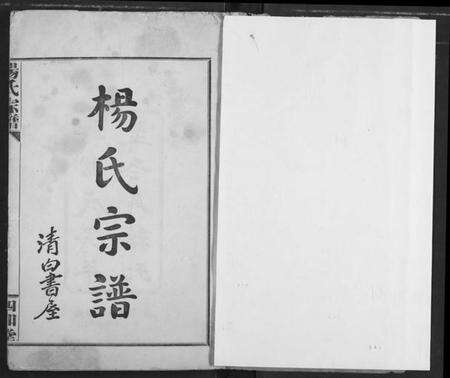 湖北杨氏族谱-杨氏宗谱.pdf电子版预览图2