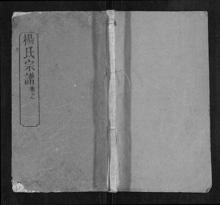 湖北杨氏族谱-杨氏宗谱[不分卷].pdf电子版缩略图