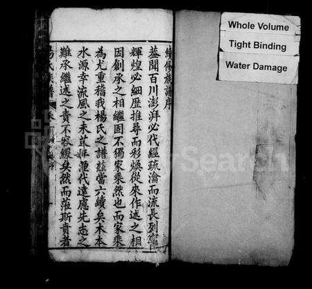 湖北杨氏族谱-杨氏族谱 [20卷,及卷首].pdf电子版预览图1