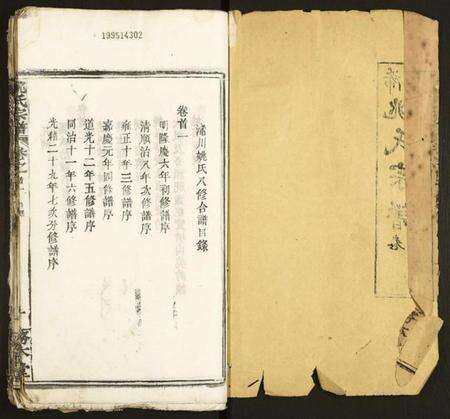 湖北姚氏族谱-姚氏宗谱.pdf电子版预览图1