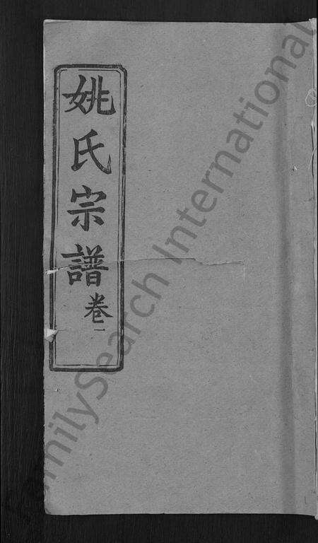 湖北姚氏族谱-姚氏宗谱 [17卷].pdf电子版缩略图