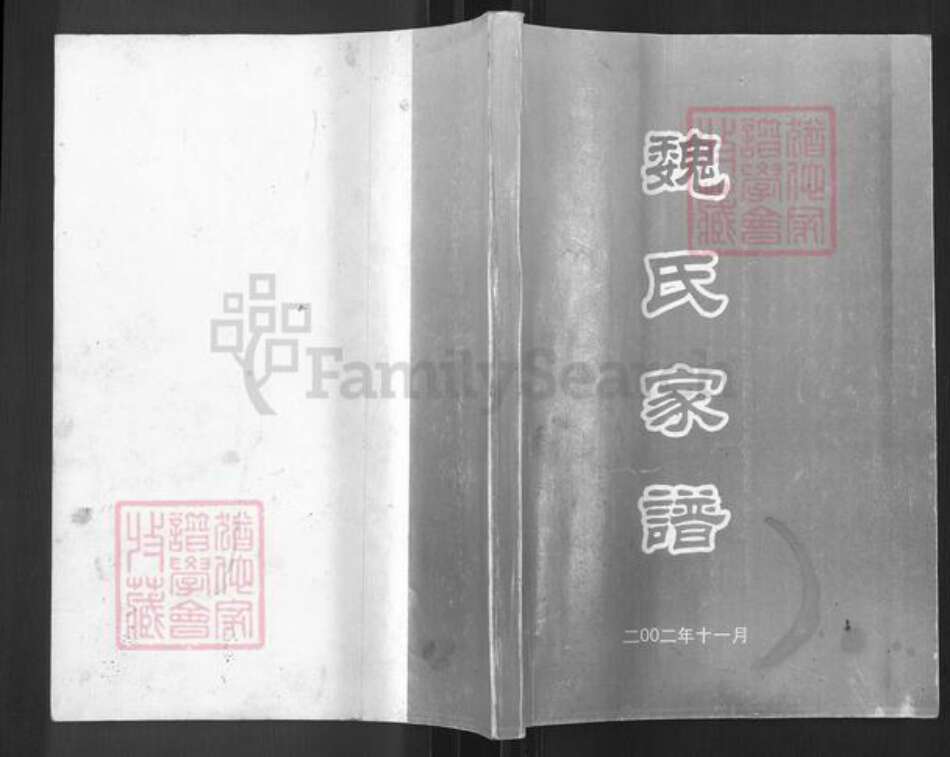 河南省洛阳市孟津县送庄镇魏氏族谱-魏氏家谱.pdf电子版缩略图