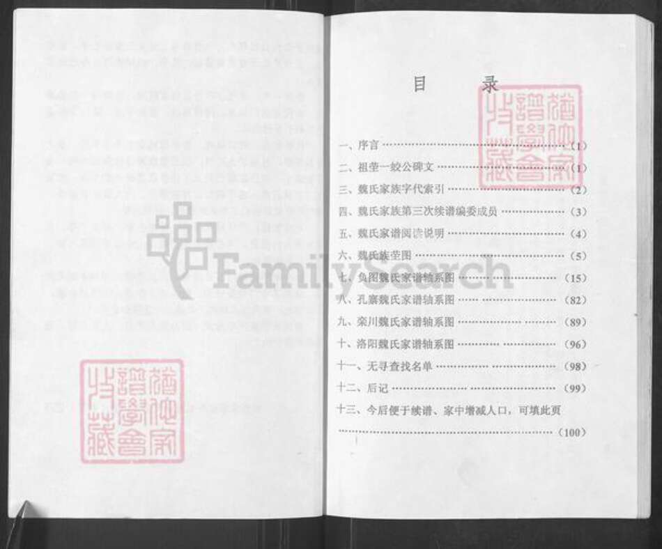 河南省洛阳市孟津县送庄镇魏氏族谱-魏氏家谱.pdf电子版预览图4