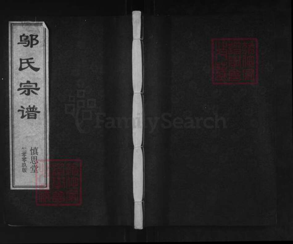 安徽省滁州市来安县独山镇邬氏慎思堂族谱-慎思堂邬氏宗谱.pdf电子版缩略图