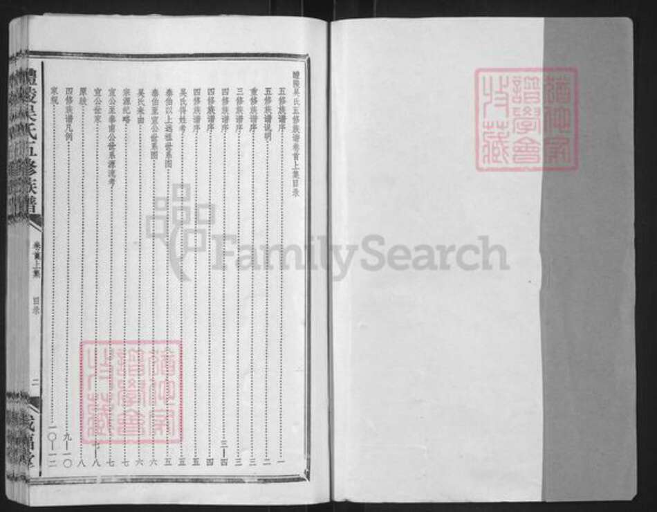 湖南省株洲市醴陵市茶山镇吴氏载福堂族谱-醴陵吴氏五修族谱.pdf电子版预览图1