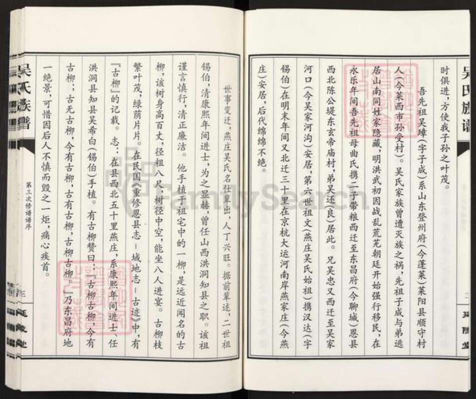 山东省德州市武城县吴氏廷陵堂族谱-燕庄吴氏族谱.pdf电子版预览图4