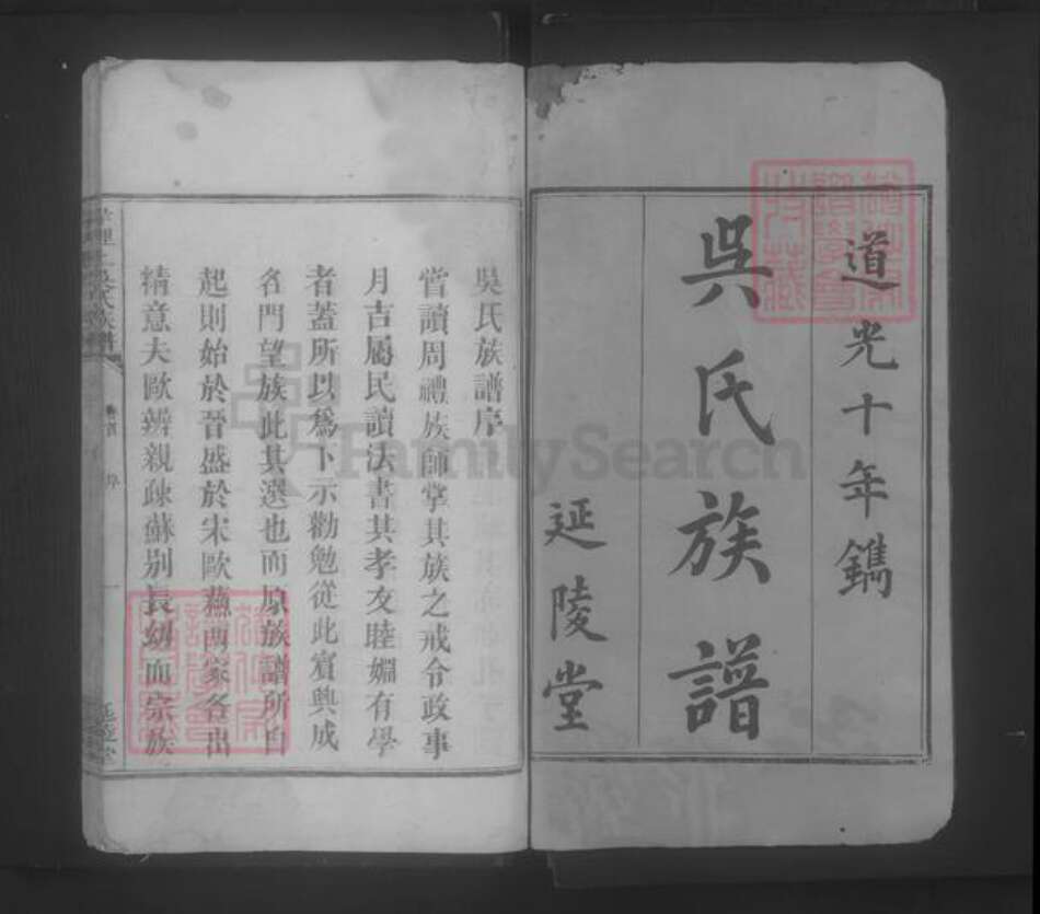 江西省宜春市吴氏族谱-岸里上吴氏族谱 [4卷,首1卷].pdf电子版预览图1