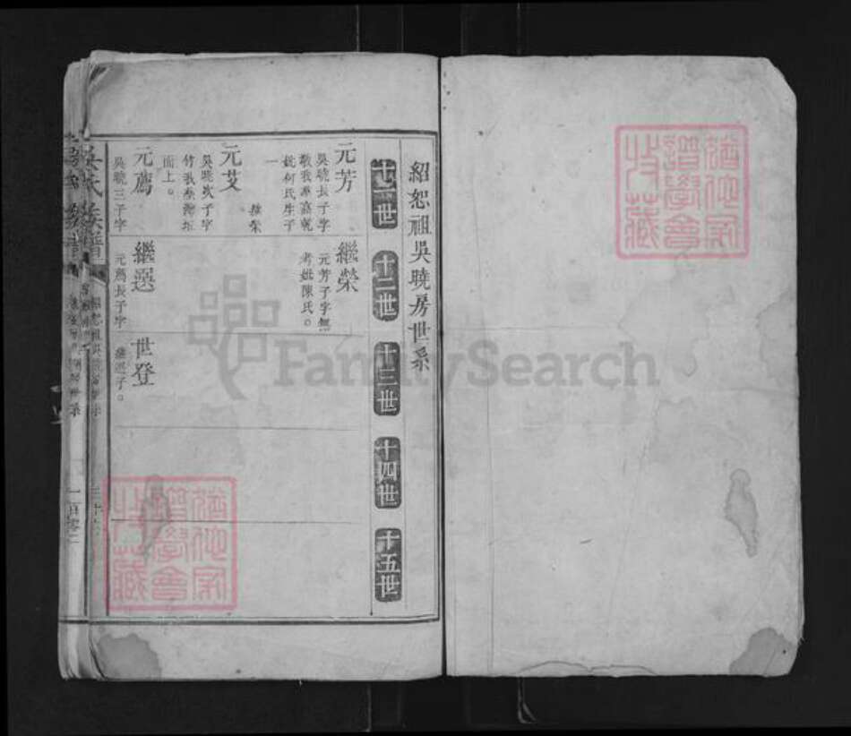 湖南省郴州市桂阳县吴氏族谱-吴氏族谱.pdf电子版预览图1