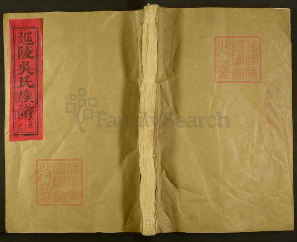 江西省赣州市石城县高田镇吴氏族谱-延陵吴氏九修族谱.pdf电子版缩略图