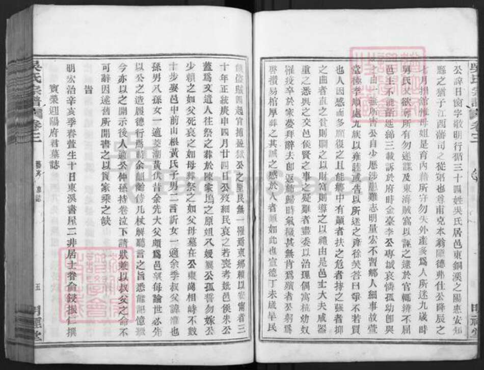 浙江省绍兴新昌县小将镇吴氏明禋堂族谱-叠石吴氏宗谱.pdf电子版预览图5