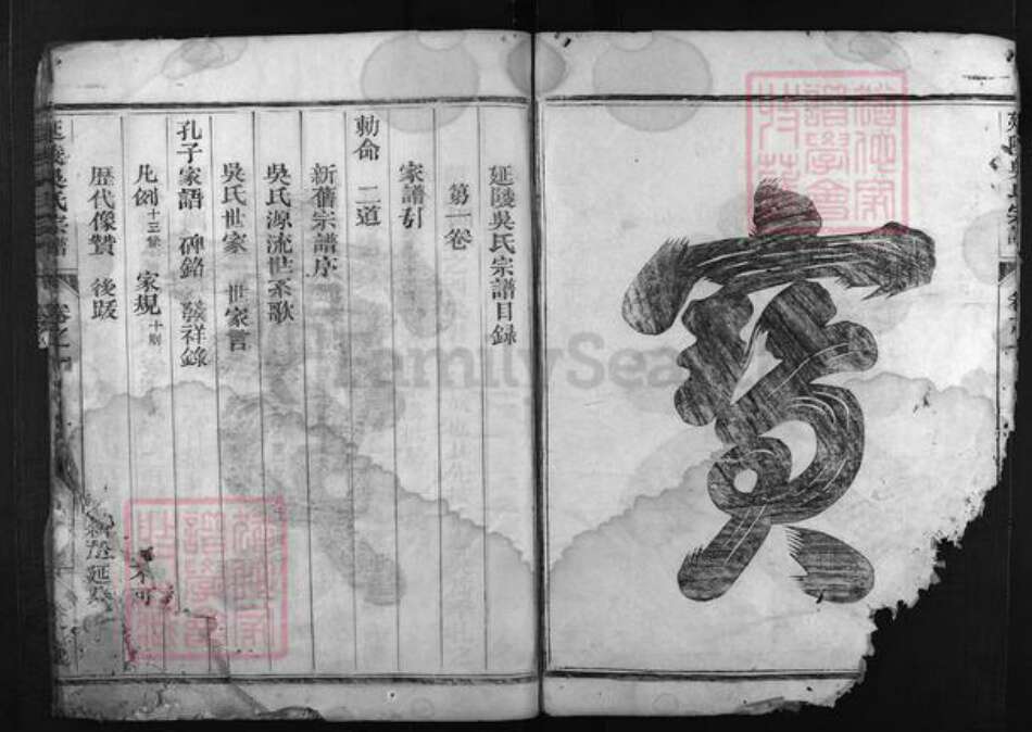 浙江省吴氏族谱-延陵吴氏宗谱.pdf电子版预览图3