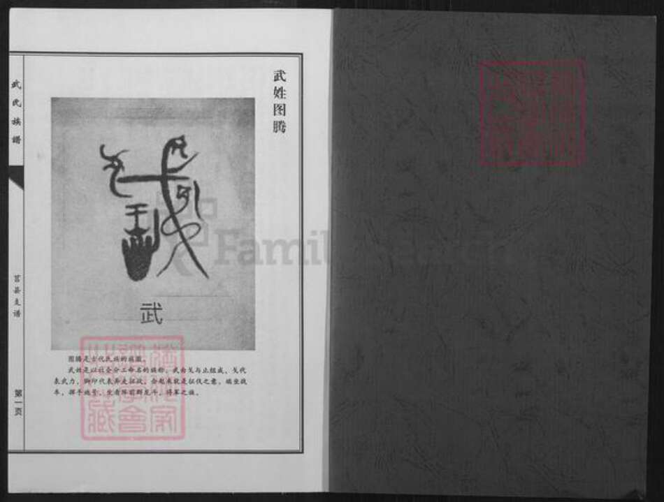 山东省临沂市沂水县武氏族谱-武氏族谱.莒县支谱.pdf电子版预览图1