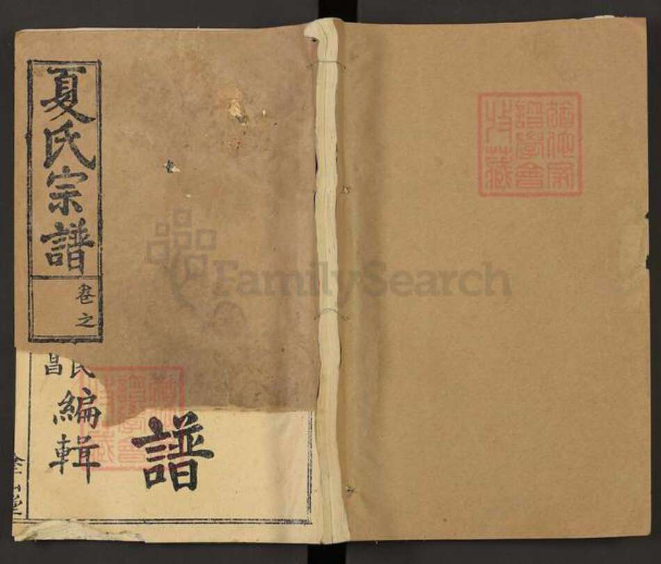 湖北省黄冈市罗田县大崎镇夏氏涂山堂族谱-夏氏宗谱.pdf电子版缩略图