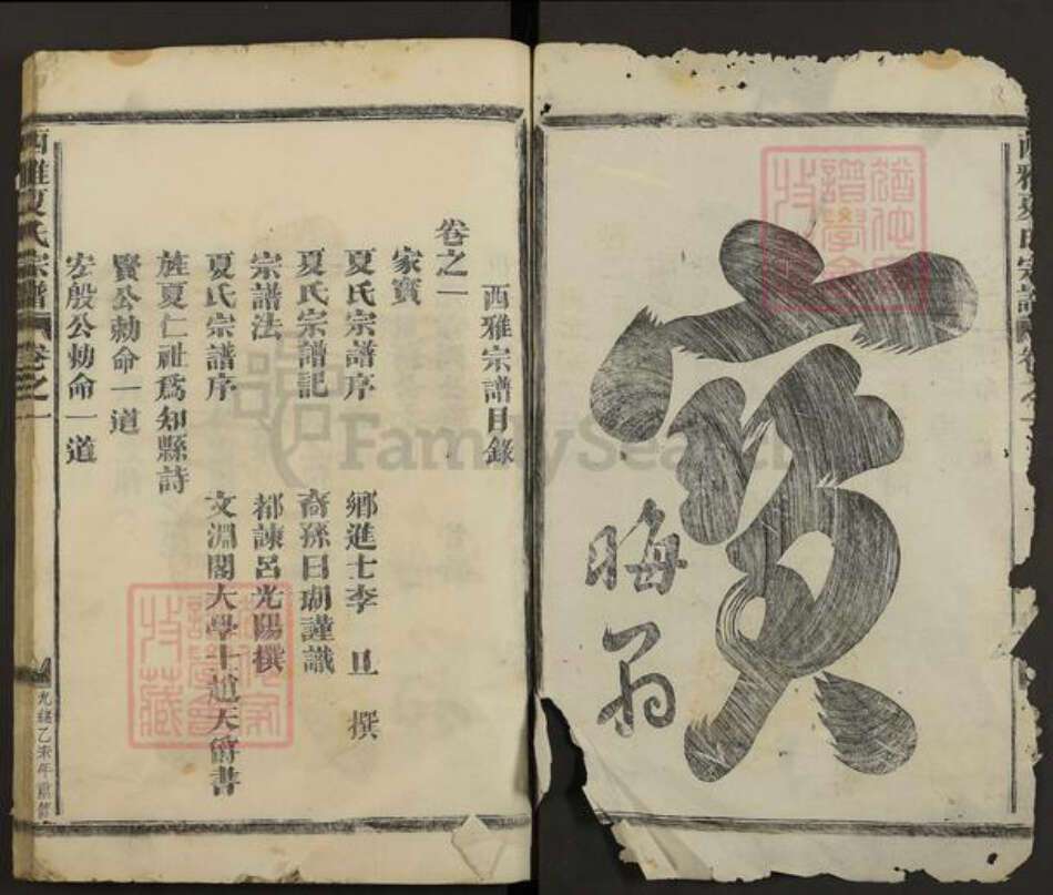 浙江省金华市金东区澧浦镇夏氏族谱-西雅夏氏宗谱.pdf电子版预览图2