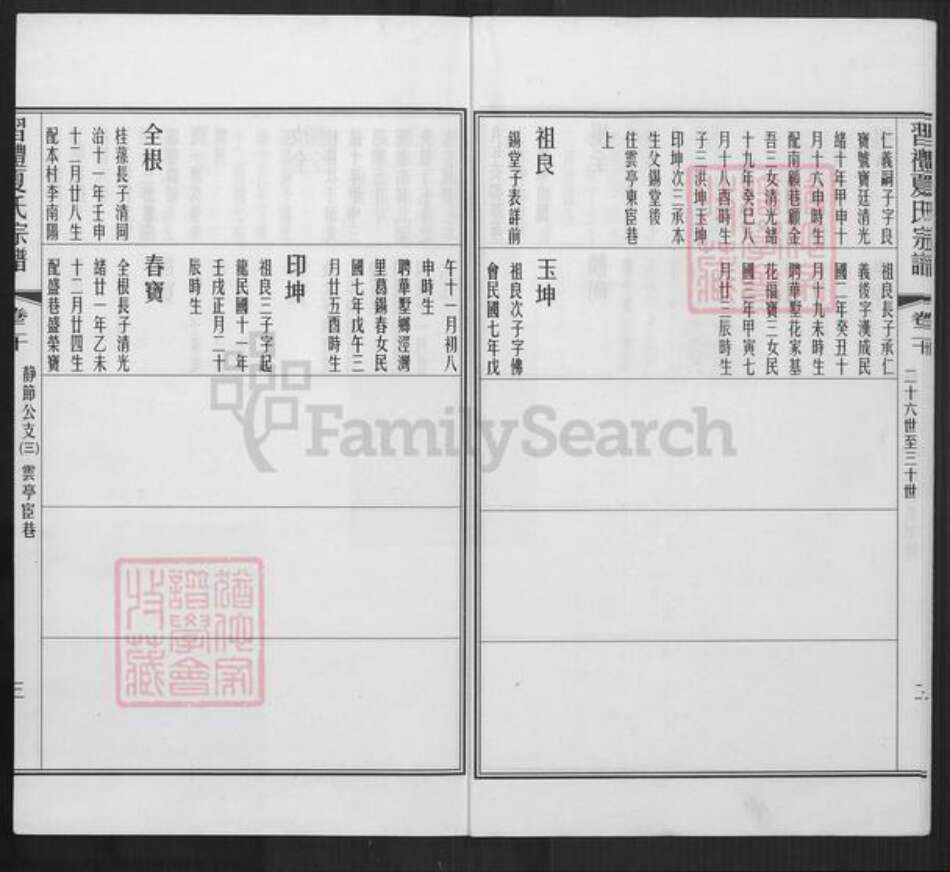 江苏省无锡市江阴市长泾镇夏氏族谱-习礼夏氏宗谱.pdf电子版预览图4