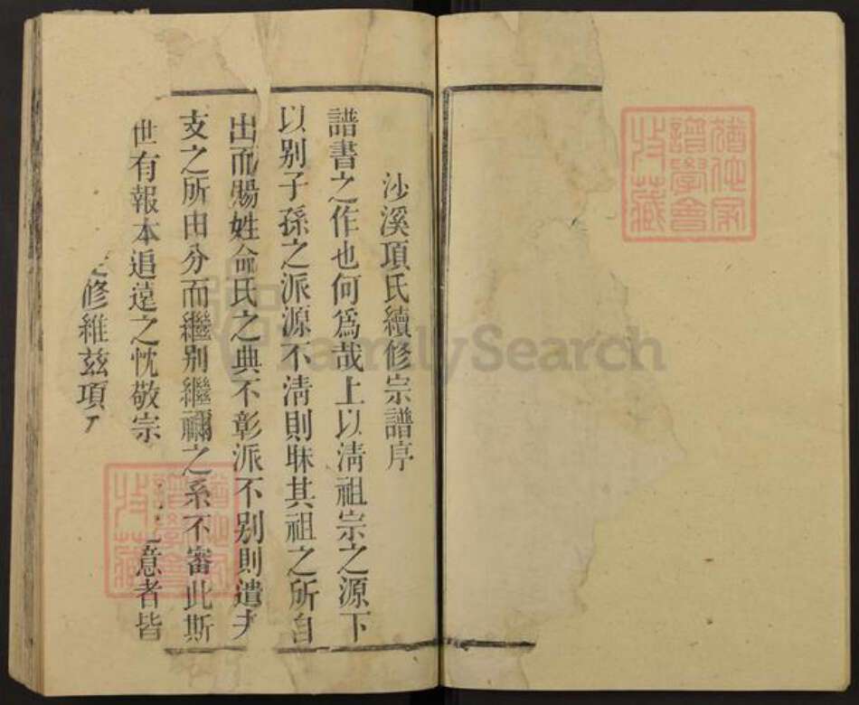 安徽省合肥市庐江县泥河镇项氏崇报堂族谱-辽西项氏宗谱.pdf电子版预览图5