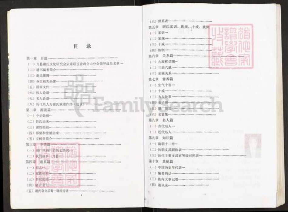 重庆市开州区谢氏宝树堂族谱-开县鸡公山谢氏支谱.pdf电子版预览图4