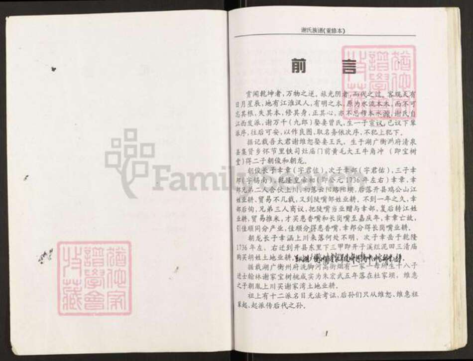 重庆市开州区谢氏族谱-谢氏族谱.pdf电子版预览图2